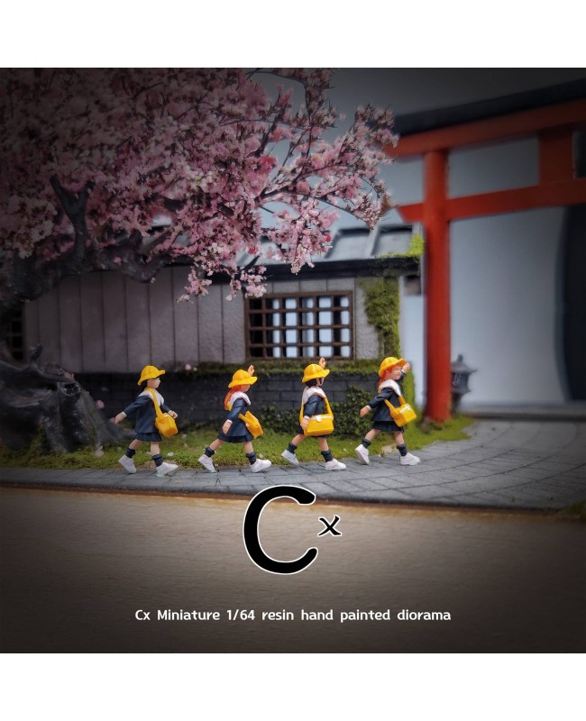 (預訂 Pre-order) Cx Miniature 1/64 Little Yellow Riding Hood Group of Four CX2024050805