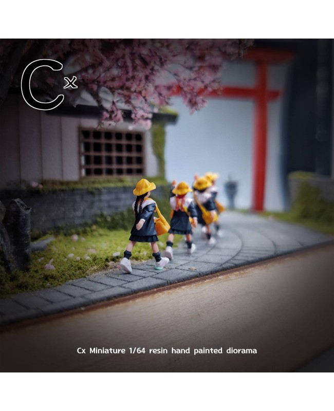 (預訂 Pre-order) Cx Miniature 1/64 Little Yellow Riding Hood Group of Four CX2024050805