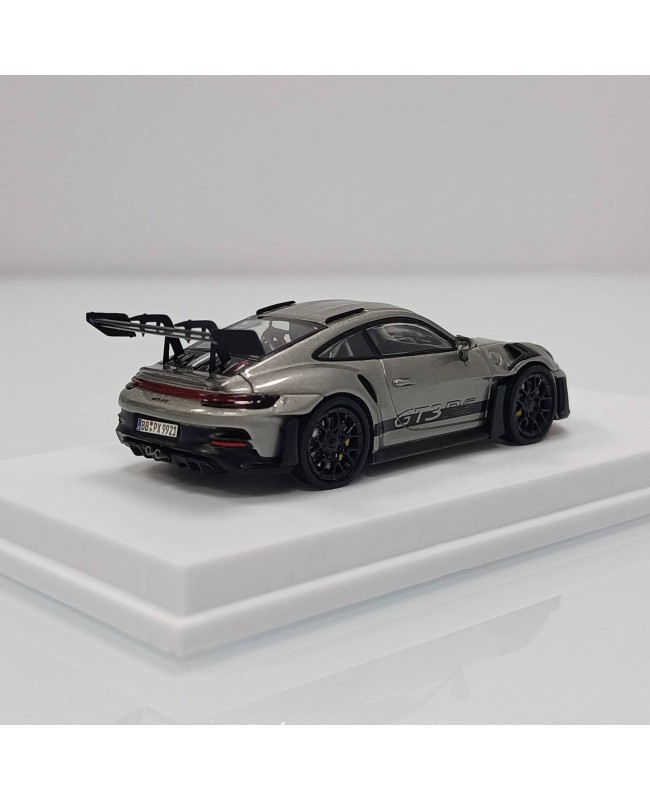 (預訂 Pre-order) LMLF 1/64 Porsche 911 992 GT3 RS (Diecast car model) 限量499台 GT silver gray