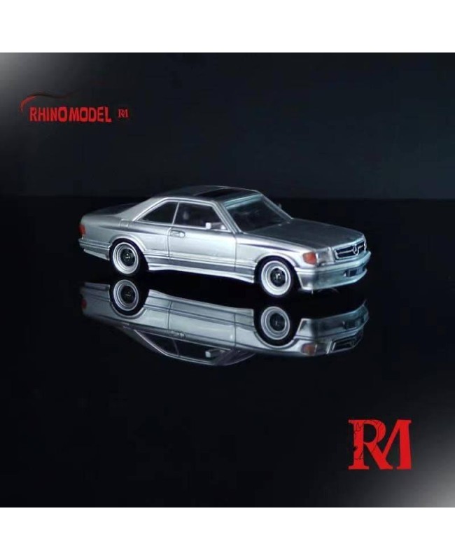 (預訂 Pre-order) Rhino Model RM 1/64 Mercedes-Benz 560 SEC AMG  C126 (Diecast car model) Silver