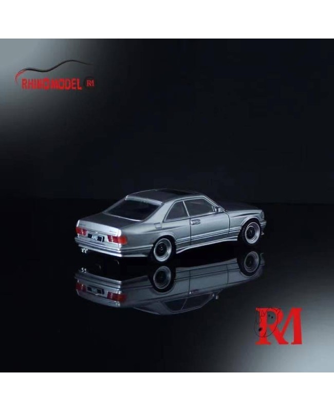 (預訂 Pre-order) Rhino Model RM 1/64 Mercedes-Benz 560 SEC AMG  C126 (Diecast car model) Silver