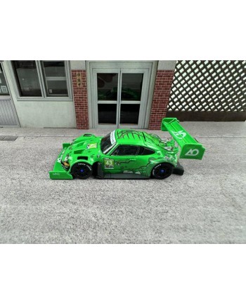 (預訂 Pre-order) Top Models 1:64 Porsche 911 SVRSR Hoonipigasus Green (Diecast car model) 限量999台
