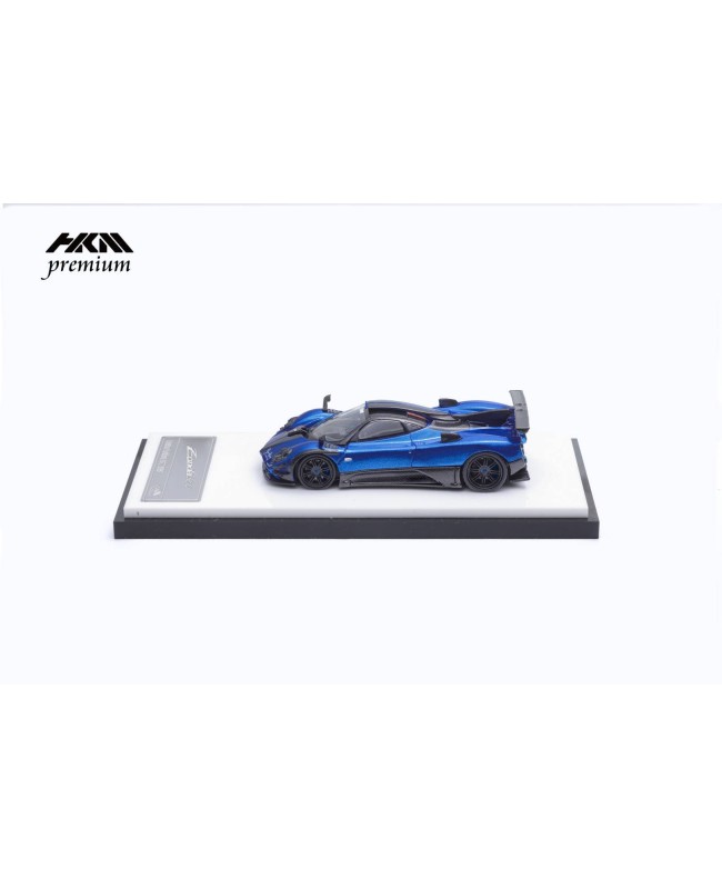 (預訂 Pre-order) HKM Premium 1/64 Zonda 760，LH customized version 2014 (Diecast car model) 限量999台 Blue