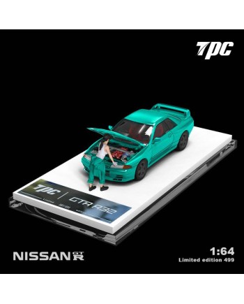 (預訂 Pre-order) TPC 1/64 Nissan GTR R32 (Diecast car model) 限量499台 人偶版