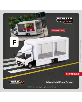 (預訂 Pre-order) Tarmac 1/64 T64T-TL002-DW - Mitsubishi Fuso Canter Mobile Display Truck (Diecast car model)