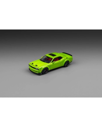 (預訂 Pre-order) Stance Hunters 1/64 Dodge SRT Hellcat  Green (Diecast car model) 限量699台