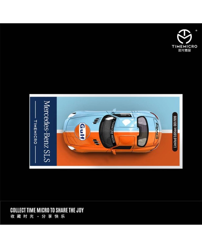 (預訂 Pre-order) TimeMicro 1:64 Mercedes-Benz SLS GUIF Livery (Diecast car model) 限量999台 普通版 TM643320