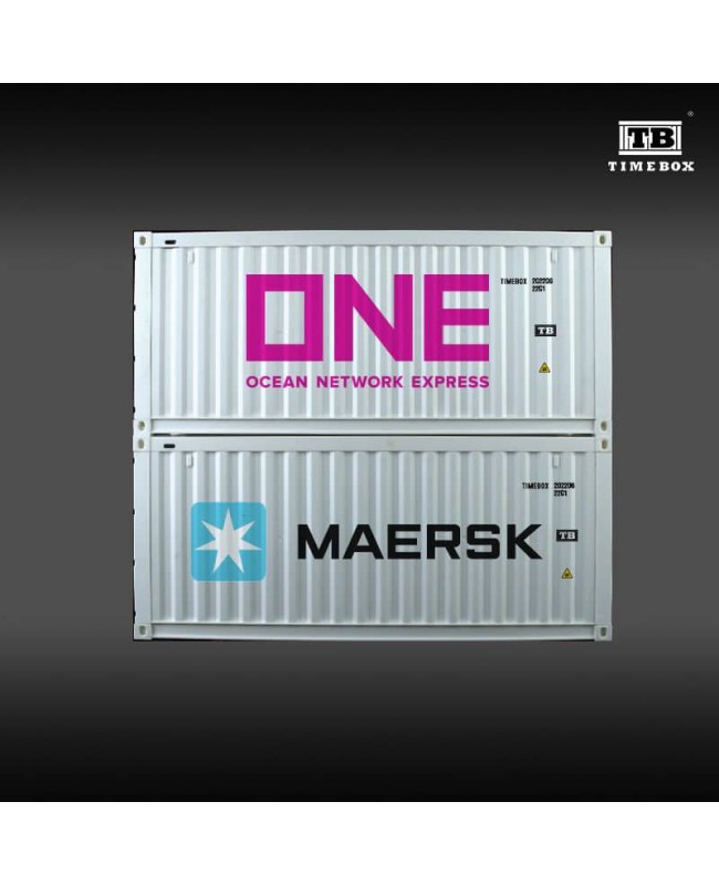 (預訂 Pre-order) TimeBox 1/64 20ft size Container with ABS material ONE livery TB400101