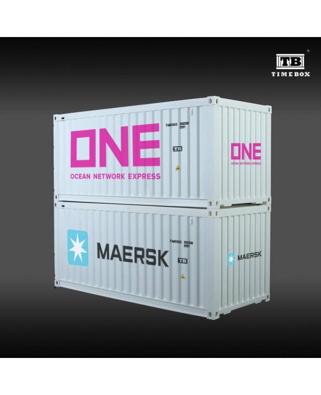 (預訂 Pre-order) TimeBox 1/64 20ft size Container with ABS material ONE livery TB400101