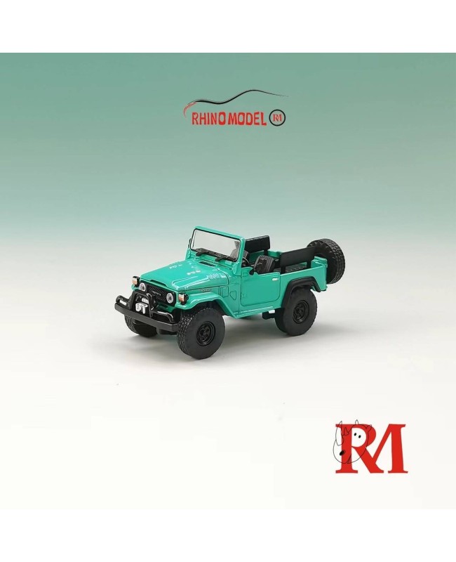 (預訂 Pre-order) Rhino Model RM 1/64 Land Cruiser,FJ40 Pick Up (LC40) (Diecast car model) 限量499台 Blue