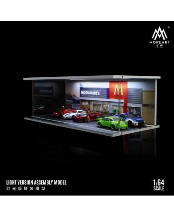 (預訂 Pre-order) MoreArt 1/64 PARKING LOT SCENE McDonald's MO914203
