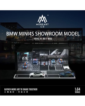 (預訂 Pre-order) MoreArt 1/64 BMW MINI4S SHOWROOM MODEL MO936005