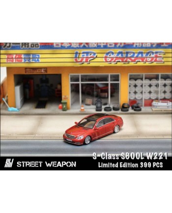 (預訂 Pre-order) SW 1/64 S-Class S600L W221 (Diecast car model) 限量399台 Red