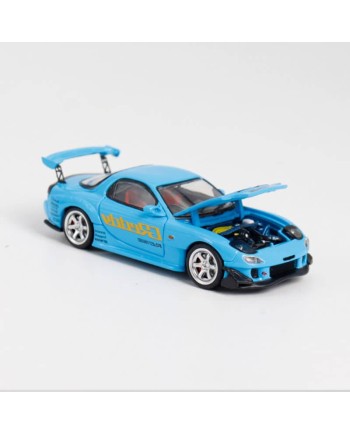 (預訂 Pre-order) BSC 1/64 Mazda RX7 FD3S 開蓋版 (Diecast car model) 限量999台 藍