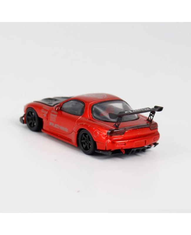 (預訂 Pre-order) BSC 1/64 Mazda RX7 FD3S 開蓋版 (Diecast car model) 限量999台 紅