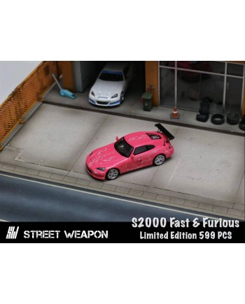 (預訂 Pre-order) SW 1:64 (Diecast car model) S2000 Fast & Furious Pink (限量599台)