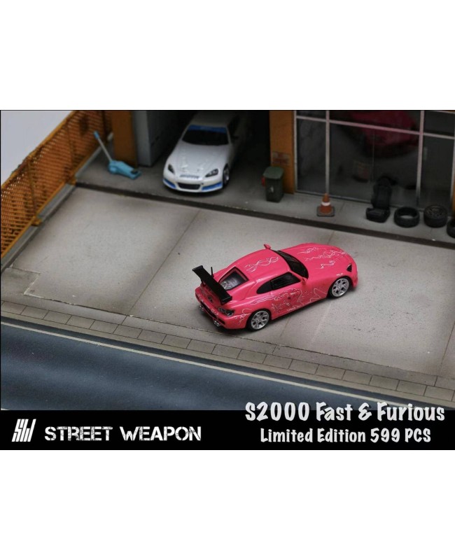 (預訂 Pre-order) SW 1:64 (Diecast car model) S2000 Fast & Furious Pink (限量599台)