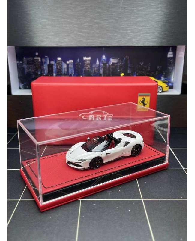 (預訂 Pre-order) ART 1/64 Ferrari SF90 White (Resin car model) 限量199台 White Convertible