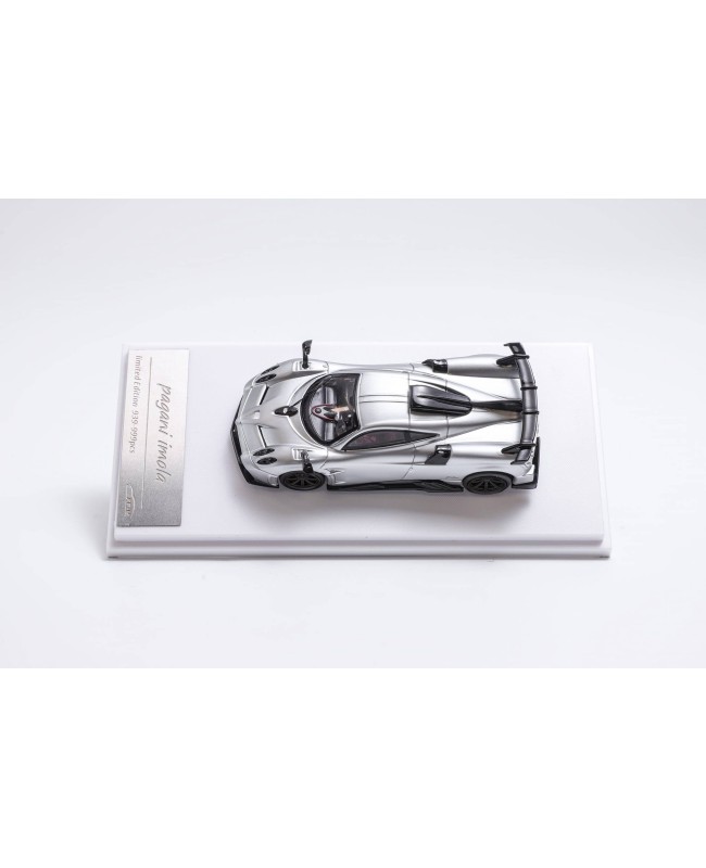 (預訂 Pre-order) XF 1/64 Pagani Imola (Diecast car model) Chrome silver gary
