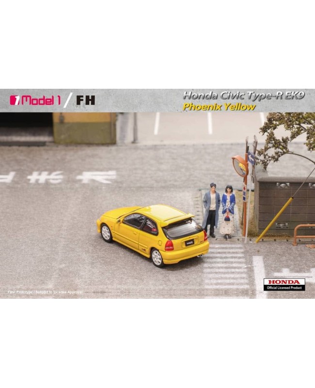 (預訂 Pre-order) Focal Horizon FH x Model One 1:64 Honda Civic Type-R EK9 (Diecast car model) 限量999台
