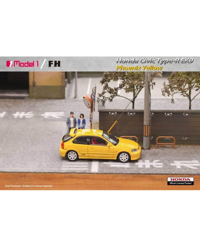 (預訂 Pre-order) Focal Horizon FH x Model One 1:64 Honda Civic Type-R EK9 (Diecast car model) 限量999台