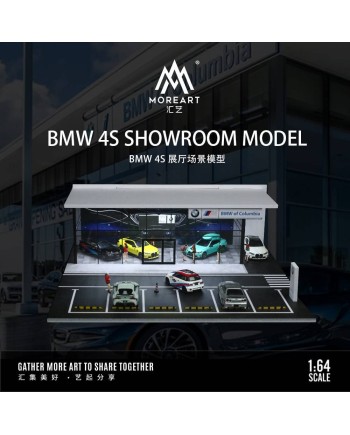(預訂 Pre-order) MoreArt 1/64 BMW 4S SHOWROOM MODEL MO936006