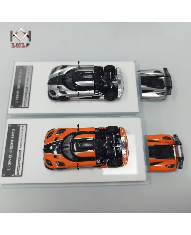 (預訂 Pre-order) LMLF 1/64 Koenigsegg one1 (Diecast car model) Orange