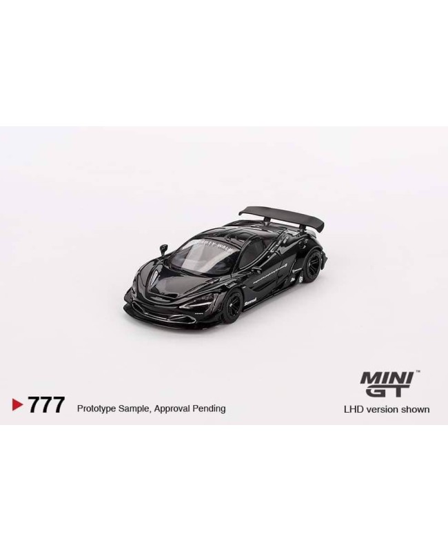 (預訂 Pre-order) MINIGT 1/64 MGT00777-R McLaren 720S LB★Works Black (Diecast car model)