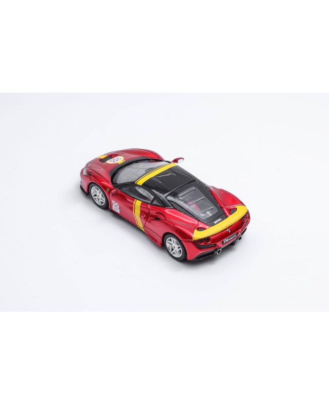 (預訂 Pre-order) XF Model 1:64 F8 Tributo 硬頂後置雙門跑車 (Diecast car model) 紅色 #50