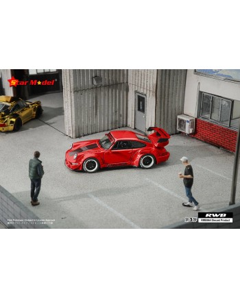 (預訂 Pre-order) Star Model 1:64  RWB964 GT (Diecast car model) 限量699台 Taikano Red 紅色黑線 普通版
