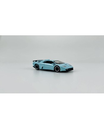 (預訂 Pre-order) Stance Hunters 1/64 Diablo GT (Diecast car model) Tiffany Blue and Black Interior