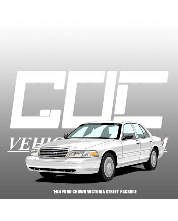 (預訂 Pre-order) GOC 1:64  Ford (CROWN VICTORIA) Street (Diecast car model) 限量799台