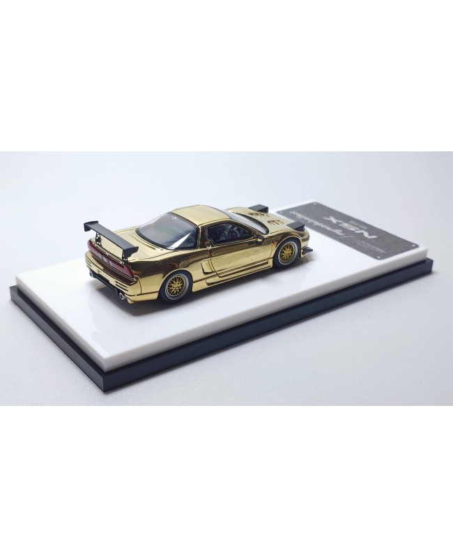 (預訂 Pre-order) MC 1/64 Honda NSX Na1 (Diecast car model) 限量599台 Chrome Green gold
