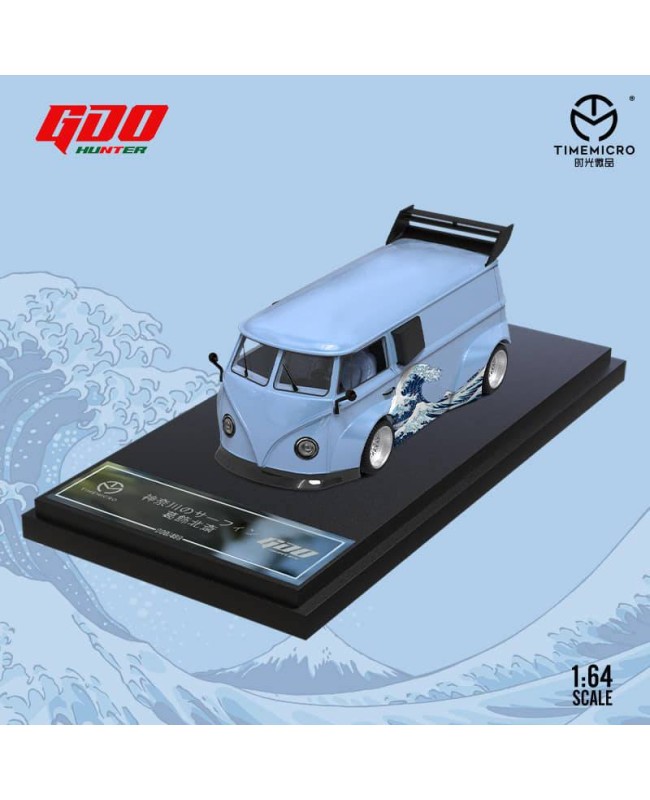 (預訂 Pre-order) GDO X TM 1/64 KANAGAWA SURFING (Diecast car model) 限量499台 T1 BUS KANAGAWA SURFING livery