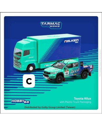 (預訂 Pre-order) TARMAC WORKS 1/64 T64-041-FAL Toyota Hilux AXCR 2017 (Diecast car model)