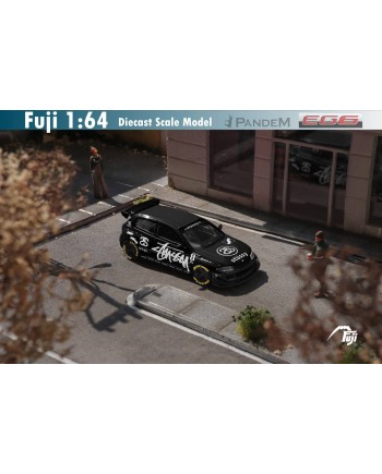 (預訂 Pre-order) Fuji 1/64 Pandem Civic EG6 5th generation Mk5 Rocket Bunny (Diecast car model) 限量599台 Black Stussy 普通版