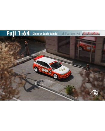 (預訂 Pre-order) Fuji 1/64 Pandem Civic EG6 5th generation Mk5 Rocket Bunny (Diecast car model) 限量599台 Red Lego 普通版