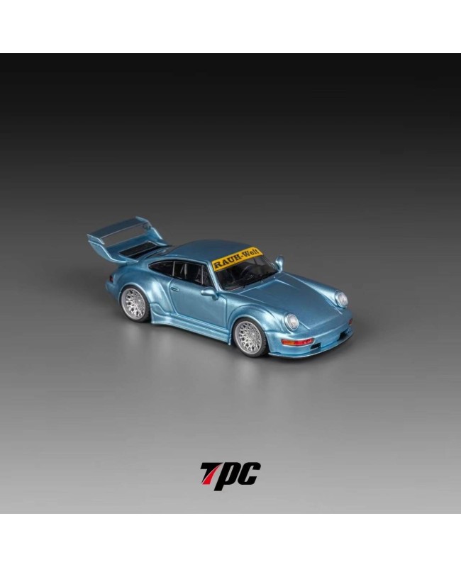 (預訂 Pre-order) TPC 1/64 RWB964 冰藍 銀輪 (Diecast car model) 限量500台