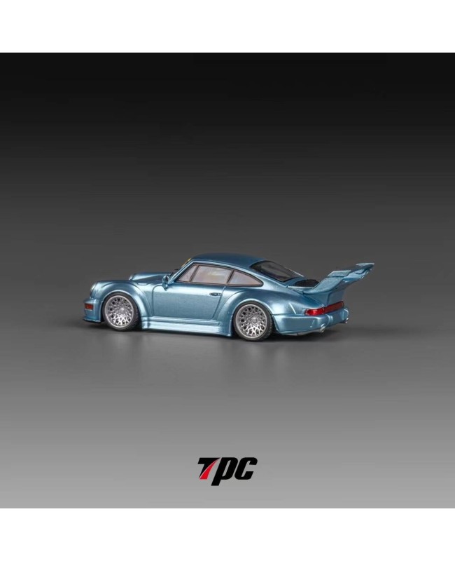 (預訂 Pre-order) TPC 1/64 RWB964 冰藍 銀輪 (Diecast car model) 限量500台