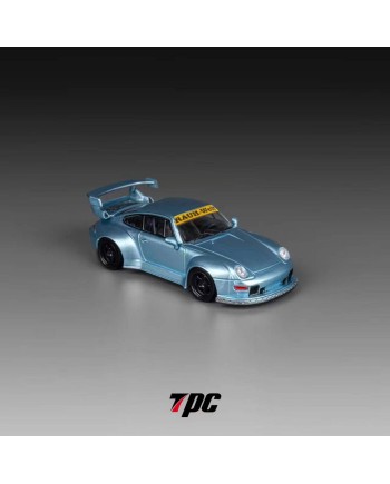 (預訂 Pre-order) TPC 1/64 RWB993 冰藍 黑輪 (Diecast car model) 限量500台