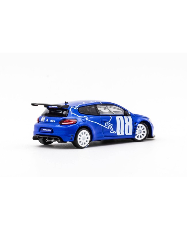 (預訂 Pre-order) GCD 1/64 Volkswagen Scirocco Racing Version (Diecast car model) 限量600台 Blue KS-037-269
