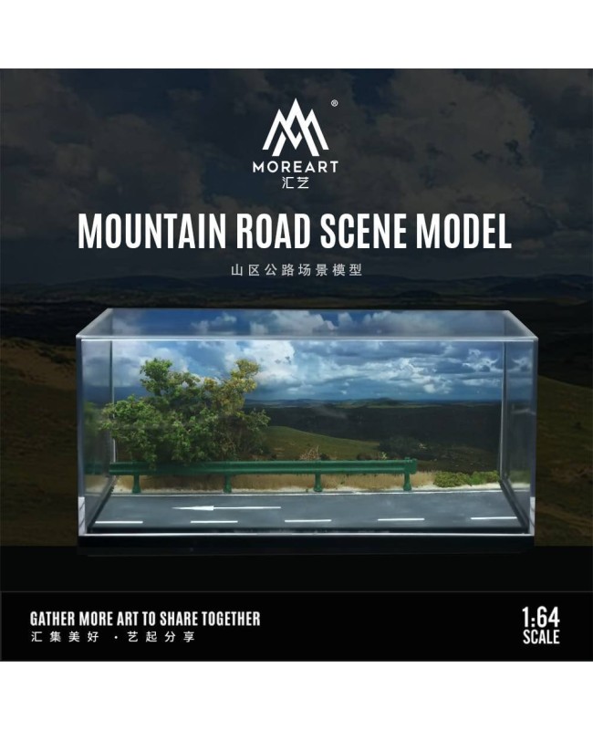 (預訂 Pre-order) MoreArt1:64 MOUNTAIN ROAD SCENE MODEL MO901306