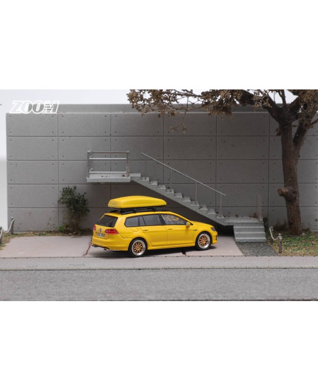 (預訂 Pre-order) ZOOM 1:64 7代旅行版 (附送多樣配件) (Diecast car model) 限量499台 Yellow