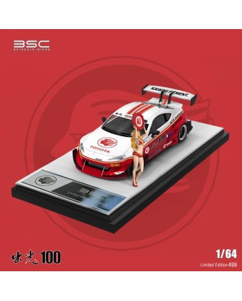(預訂 Pre-order) BSC 1/64 Toyota GR86 idemitsu 100 人偶版 (Diecast car model) 限量499台