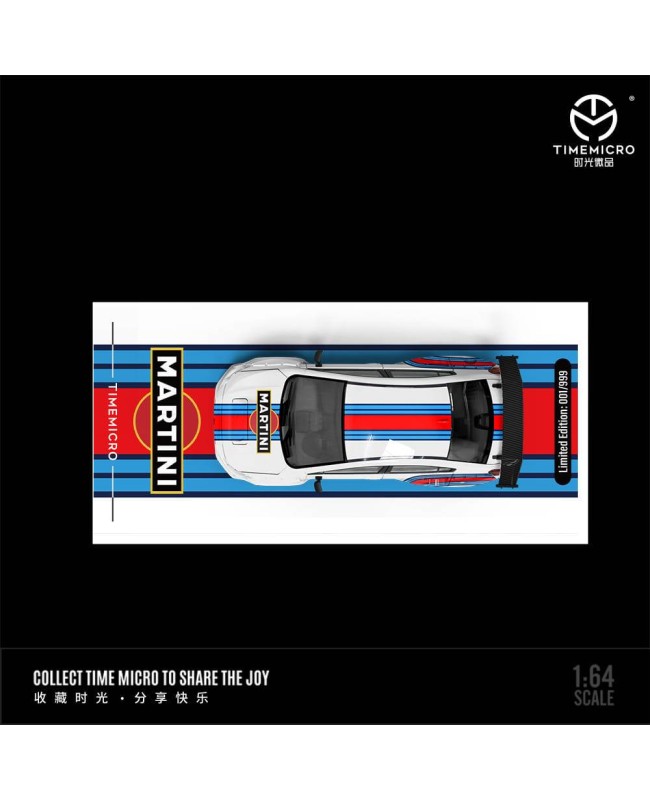 (預訂 Pre-order) TimeMicro 1:64 Subaru Impreza WRX-STI (Diecast car model) 限量999台 Martini Livery 普通版 TM645427