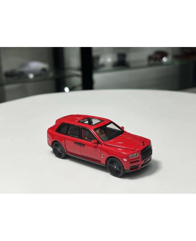 (預訂 Pre-order) DCM 1/64 RR Cullinan 全開 (Diecast car model) 限量300台 Red