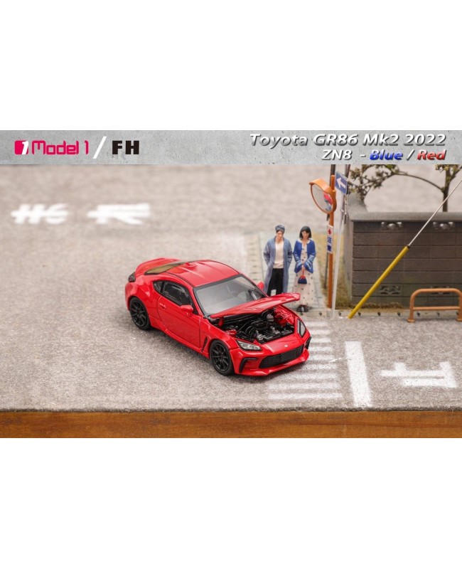 (預訂 Pre-order) Focal Horizon X Model One 1/64 Toyota GR86 ZN8 (Diecast car model) 限量999台 Standard Red