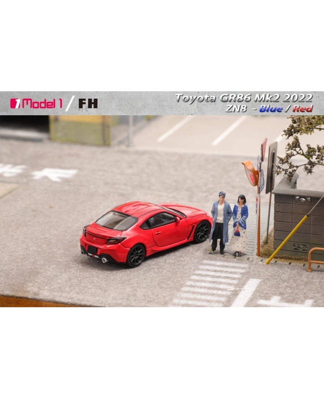 (預訂 Pre-order) Focal Horizon X Model One 1/64 Toyota GR86 ZN8 (Diecast car model) 限量999台 Standard Red