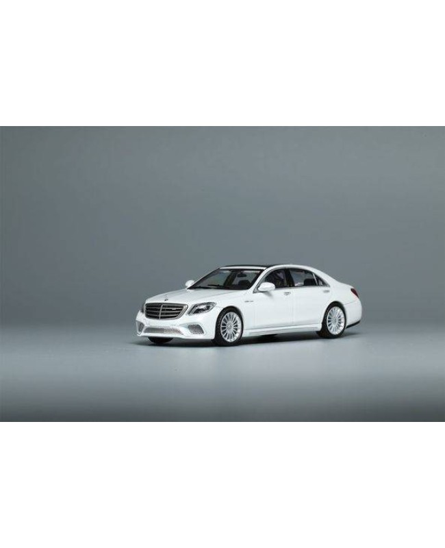 (預訂 Pre-order) KING MODEL 1:64 S65 AMG (Diecast car model) 限量999台 Metallic white