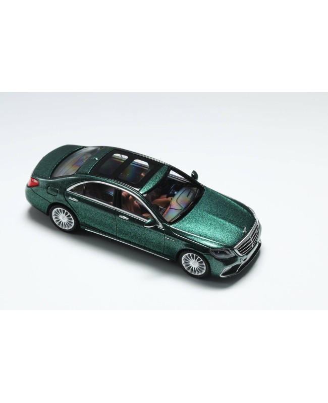 (預訂 Pre-order) KING MODEL 1:64 S65 AMG (Diecast car model) 限量999台 British green